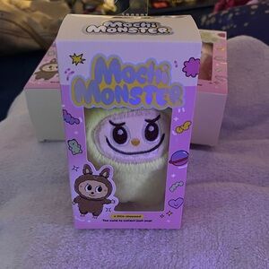 Mochi Monster Yellow Plushie & Keychain